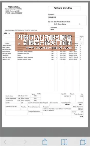 开餐厅以打折吸引顾客,到最后只能关门倒闭!_PG电子游戏(图1) pg模拟器